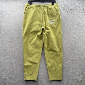 Mitchell & Ness Philadelphia Pa Nostalgia Cotton Cargo Jogger Pants Green Size L